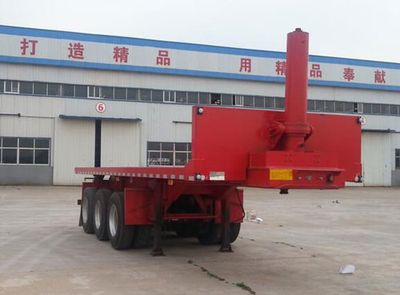 Liangshan Yangtian  SDB9400ZZXP Flat dump semi-trailer