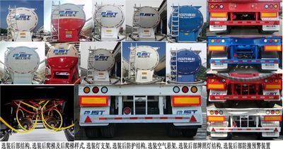 Ruijiang  WL9409GXH35 Lower ash semi-trailer