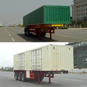 Huajun  ZCZ9283XXY Box transport semi-trailer