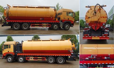 Haotian Xingyun  HTX5315GQWHH6 Cleaning the suction truck