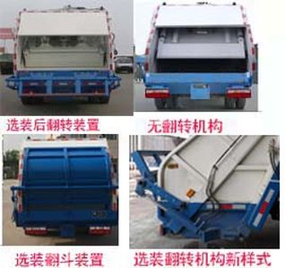 Zhonghua Tongyun  TYJ5072ZYS Compressed garbage truck