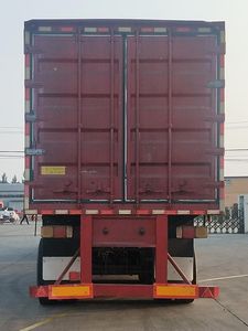 Longjiang Huajun brand automobiles BJS9400XXY Box transport semi-trailer