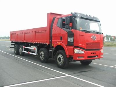 Jiefang Automobile CA3310P66K2L6T10E Flat head diesel dump truck