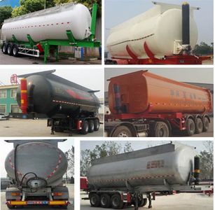 Yuntuo brand automobile CYL9404GFL Medium density powder material transportation semi-trailer