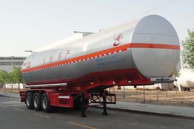 Changhua  HCH9400GRYJC Aluminum alloy flammable liquid tank transport semi-trailer