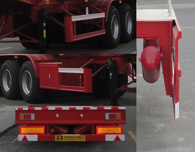 Changhua  HCH9400GRYJC Aluminum alloy flammable liquid tank transport semi-trailer