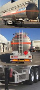 Changhua  HCH9400GRYJC Aluminum alloy flammable liquid tank transport semi-trailer