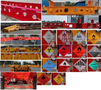 Xiangjia  XJS9400TWY Transport semi-trailer of dangerous goods tank frame