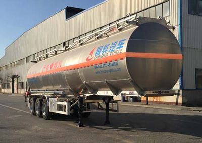 Changhua  HCH9406GRYYGC Aluminum alloy flammable liquid tank transport semi-trailer