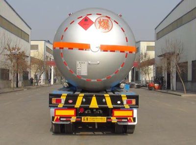 Changhua  HCH9407GYQB Semi trailer for liquefied gas transportation