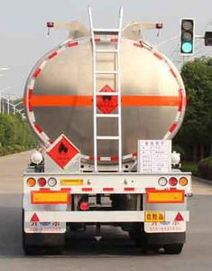 Kaile  AKL9400GRY40 Aluminum alloy flammable liquid tank transport semi-trailer