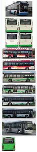 Chinese license plate cars TEG6105BEV21 Pure electric city buses