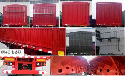 Guangke brand automobiles YGK9408CCY Gantry transport semi-trailer