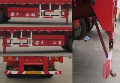 Guangke brand automobiles YGK9408CCY Gantry transport semi-trailer