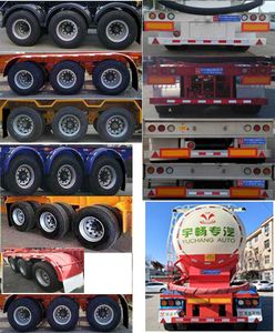 Yuchang  YCH9401GXH Lower ash semi-trailer