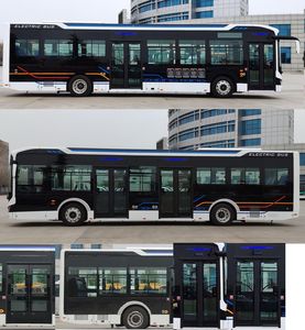 Zhongtong Automobile LCK6126EVGRA2 Pure electric low entry city buses