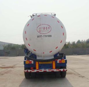 Zhongliang Baohua brand automobiles YDA9402GFL Low density powder material transportation semi-trailer