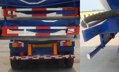 Zhongliang Baohua brand automobiles YDA9402GFL Low density powder material transportation semi-trailer