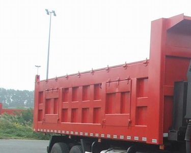 Jiefang Automobile CA3310P66L7T4E24M4 Flat head natural gas dump truck