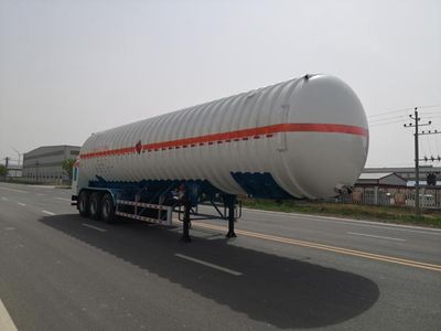 Huida brand automobiles YHD9407GDY Low temperature liquid transport semi-trailer