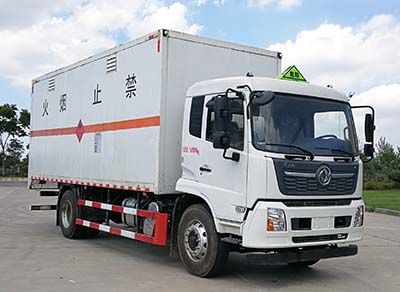 Huayueda brand automobiles LZX5180XRQEX9 Flammable gas box transport vehicle