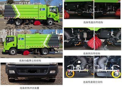 Yutong  YTZ5101TXSD0BEV Pure electric cleaning and sweeping vehicle