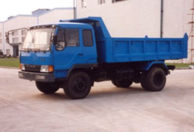 Jiefang Automobile CA3124P1K2A80 Flat head diesel dump truck