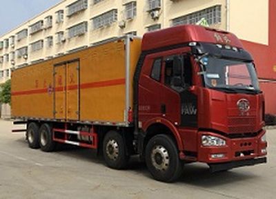 Cheng Liwei CLW5320XRGC5Flammable solid box transport vehicle