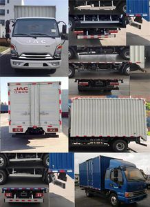 Jianghuai brand automobiles HFC5043XXYP21K1C7S Box transport vehicle