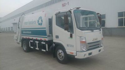 China National Automobile Corporation ZQZ5072ZYS Compressed garbage truck