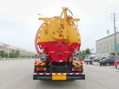 Huadian First Brand Automobile EHY5250GQWE6 Cleaning the suction truck