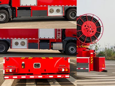 Guangtong Automobile MX5310TXFBP400YDXZBC Pump fire truck