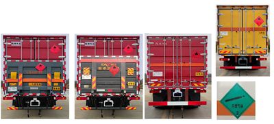 Baijie  QYY5188XRQCA6 Flammable gas box transport vehicle