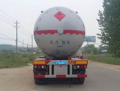 Cheng Liwei  CLW9403GYQC Semi trailer for liquefied gas transportation