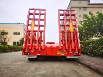 Wanqi Automobile CTD9403TDP Low flatbed semi-trailer