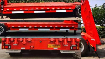 Wanqi Automobile CTD9403TDP Low flatbed semi-trailer