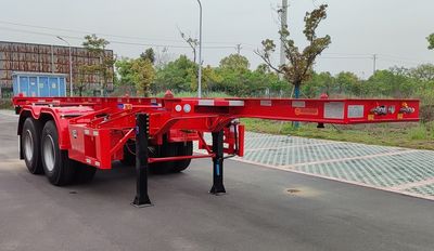 Zhongzhen Hanjiang brand automobiles HJZ9351TWY Transport semi-trailer of dangerous goods tank frame