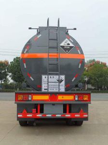 Zhongqi Liwei brand automobiles HLW9404GFW Tank transport semi-trailer for corrosive substances