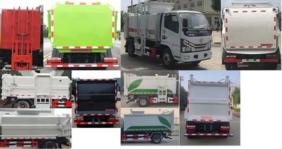 Tianwei Yuan  TWY5040ZZZE6 Hydraulic Lifter Garbage truck 