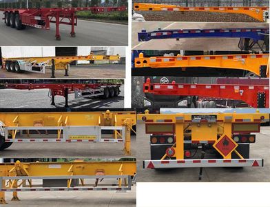 Nanming  LSY9406TWY Transport semi-trailer of dangerous goods tank frame