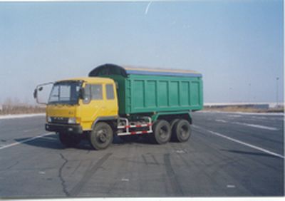 Jiefang Automobile CA3235P1K2T14 6 × 4 flat head diesel dump truck