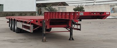 Pangu Jinhang  JHT9400TDP Low flatbed semi-trailer