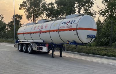 Tonghua  THT9405GRYDY38A Flammable liquid tank transport semi-trailer