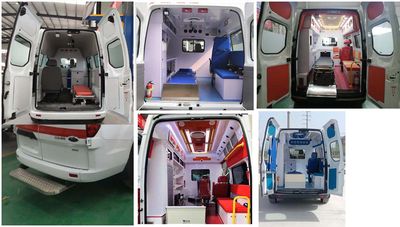 Huatong brand automobiles HCQ5031XJHJX6 ambulance