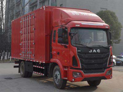 Jianghuai brand automobilesHFC5181XXYP3K1A47VBox transport vehicle