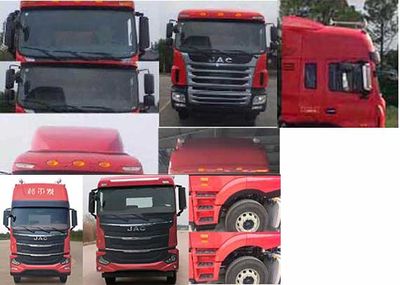 Jianghuai brand automobiles HFC5311CCYP1K6H35S3V Grate type transport vehicle