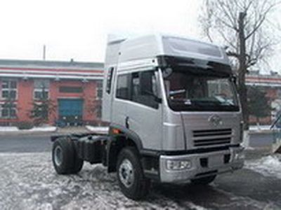 Jiefang Automobile CA4182P21K2 Flat headed diesel semi-trailer tractor