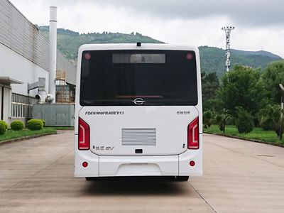 Changjiang brand automobile FDE6100PBABEV13 Pure electric low entry city buses