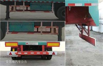 Huayuda  LHY9393XXY Box transport semi-trailer