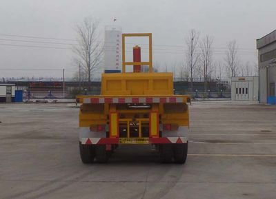 Nanming  LSY9400ZZXP Flat dump semi-trailer